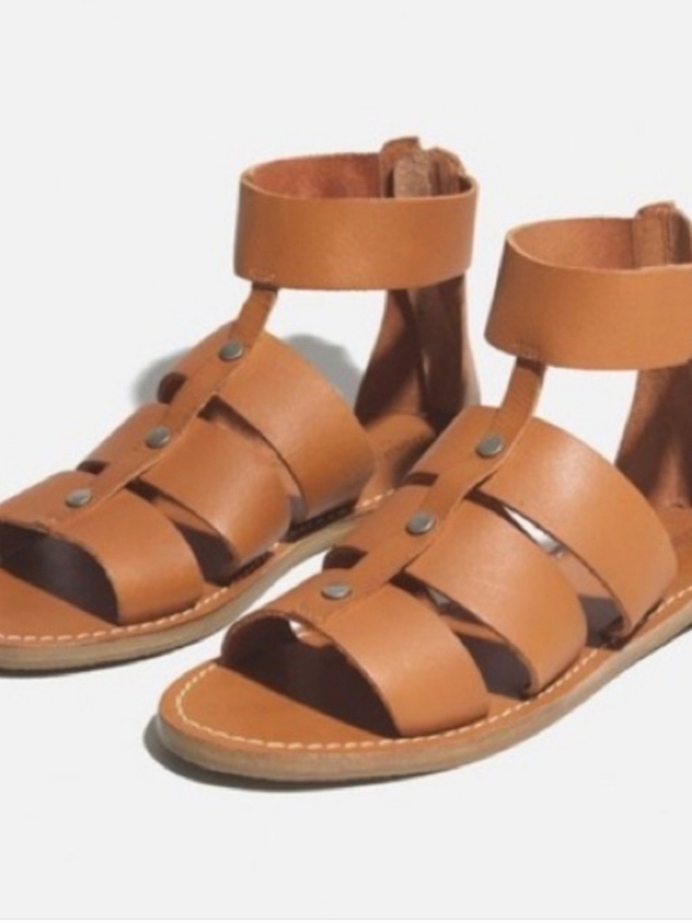 NWOT • Madewell • The Rowan Gladiator Sandals •